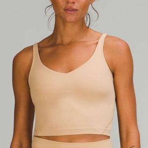 Lululemon align tank in color tan size 10.
